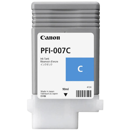 Original Canon PFI-007 Standard Yield Cyan,2144C001
