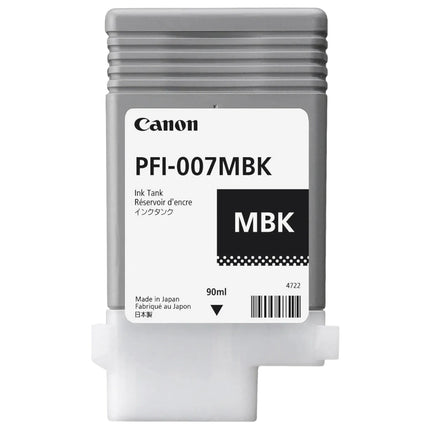 Original Canon PFI-007 Standard Yield Matte Black, 2142C001