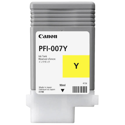 Original Canon PFI-007 Standard Yield Yellow, 2146C001