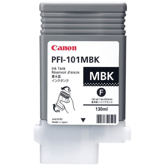 Original Canon PFI-101 130mL Matte Black Ink Cartridge