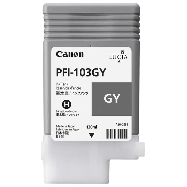 Original Canon PFI-103 PFI-103GY 2213B001AA Grey 130ml Ink Tank