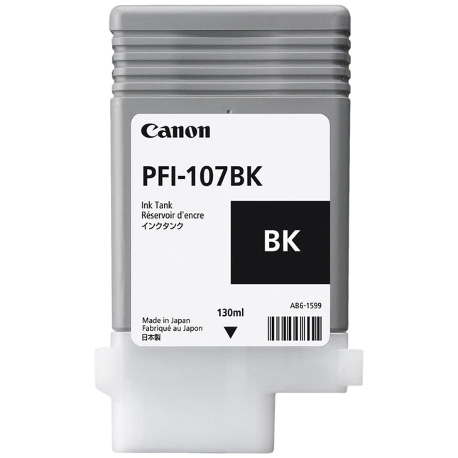 Original Canon PFI-107 130mL Black Ink Cartridge
