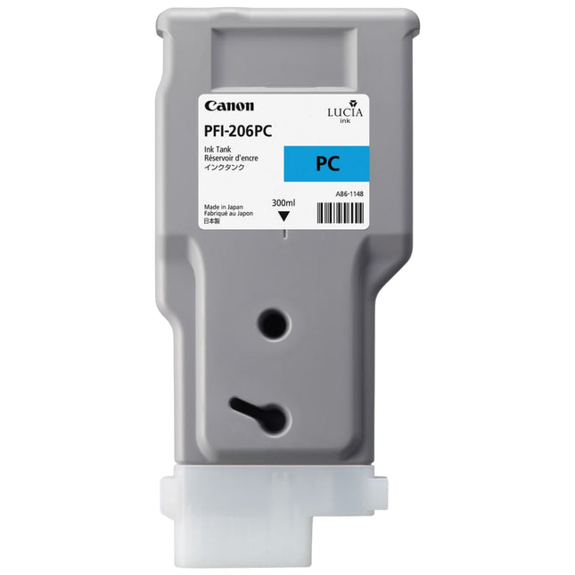 Original Canon PFI-206 300mL Photo Cyan Ink Cartridge