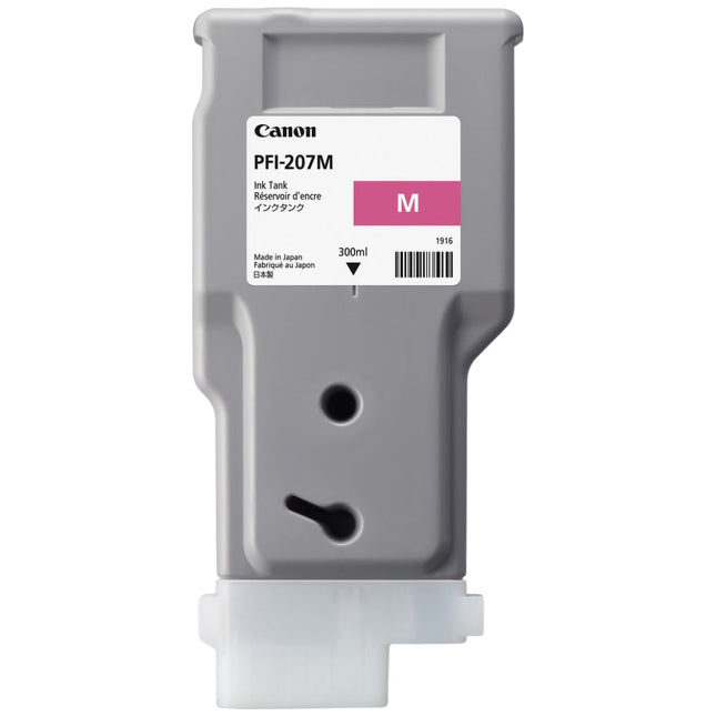 Original Canon PFI-207 300mL Magenta Ink Cartridge