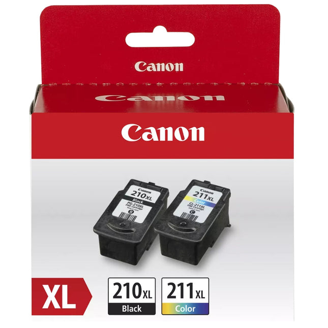 Original Canon PG-210 XL / CL-211 XL black and Color Ink Cartridges