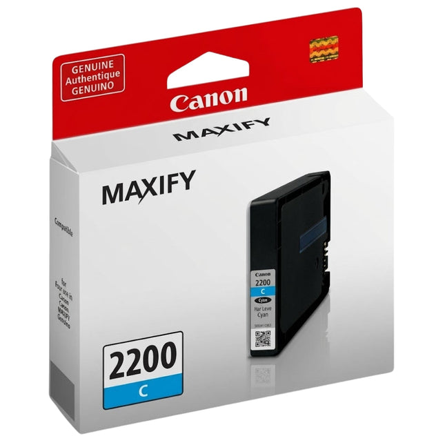 
Original Canon PGI-2200 Cyan Ink Cartridge (9304B001)
