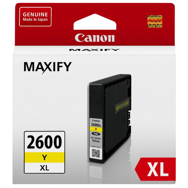Original Canon PGI-2600XL Yellow Ink Cartridge