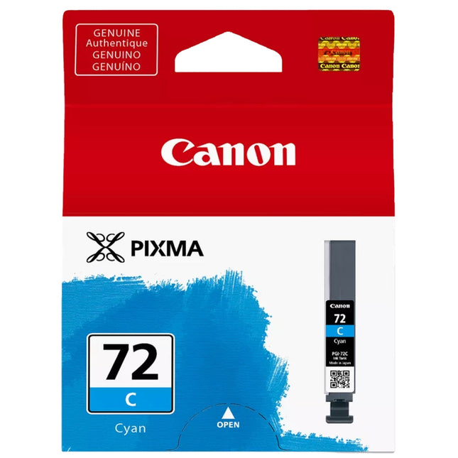 Original Canon PGI-72 Cyan Ink Cartridge