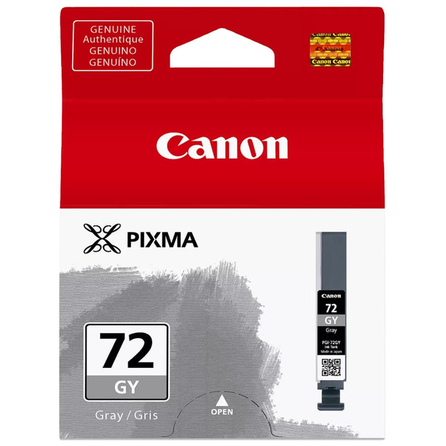 Original Canon PGI-72 Gray Ink Cartridge