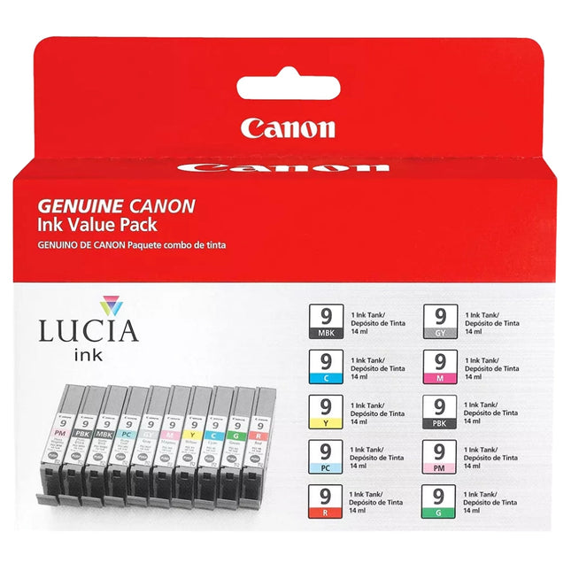 Original Canon PGI-9 10-Pack Ink Tanks