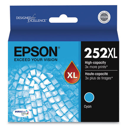 Original Epson T252XL Cyan (T252XL220) Ink Cartridge