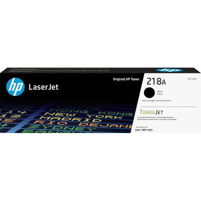 Original HP 218A Standard Yield Black Toner Cartridge, W2180A