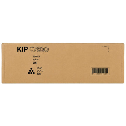 Original Konica Minolta KIP C7800 High Yield Cyan Toner Cartridge, SUP7800-103C