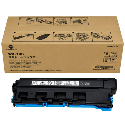 Original Konica Minolta WX-103 Waste Toner Unit, A4NNWY1