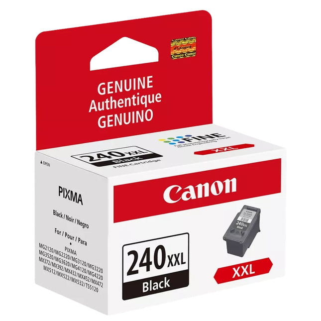 Original OEM Canon PG-240XXL EXTRA High Yield Black Inkjet Cartridge