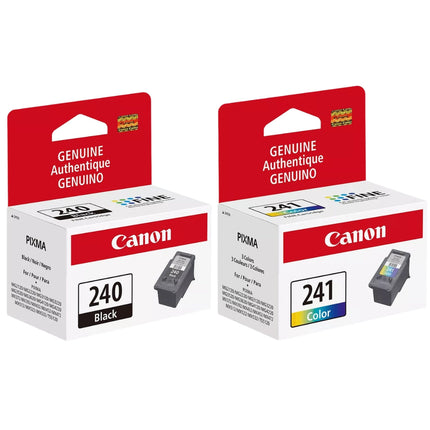 Original OEM Canon PG-240, CL-241 Standard Yield Black & Color Inkjet Cartridges