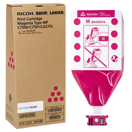 Original Ricoh 841290 Standard Yield Magenta Toner Cartridge