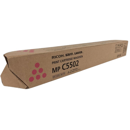 Original Ricoh MPC5502 Standard Yield Magenta Toner Cartridge, 841753