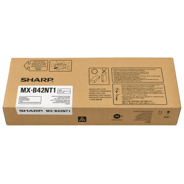 Original Sharp MX-B402 High Yield Black Toner Cartridge, MXB42NT1
