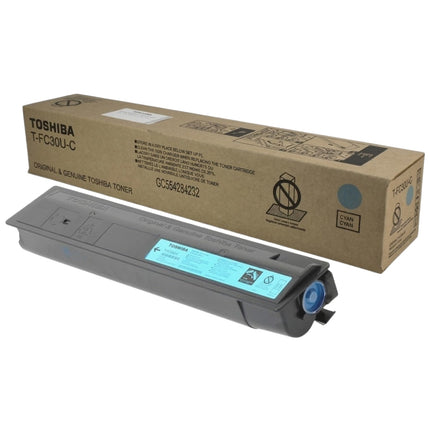 Original Toshiba T-FC-30U-C Standard Yield Cyan Toner Cartridge