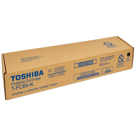 Original Toshiba T-FC65-K Standard Yield Black Toner Cartridge