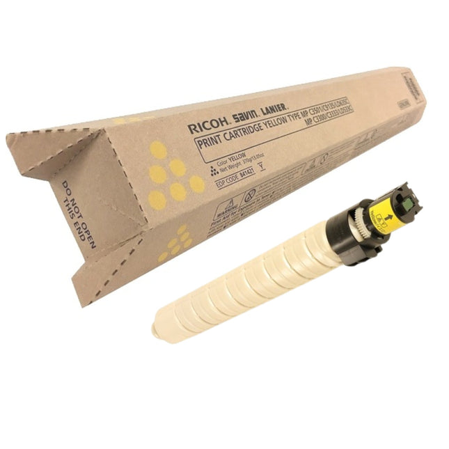 Genuine Ricoh MP C3501/C9135 Standard Yield Yellow Toner Cartridge, 841421