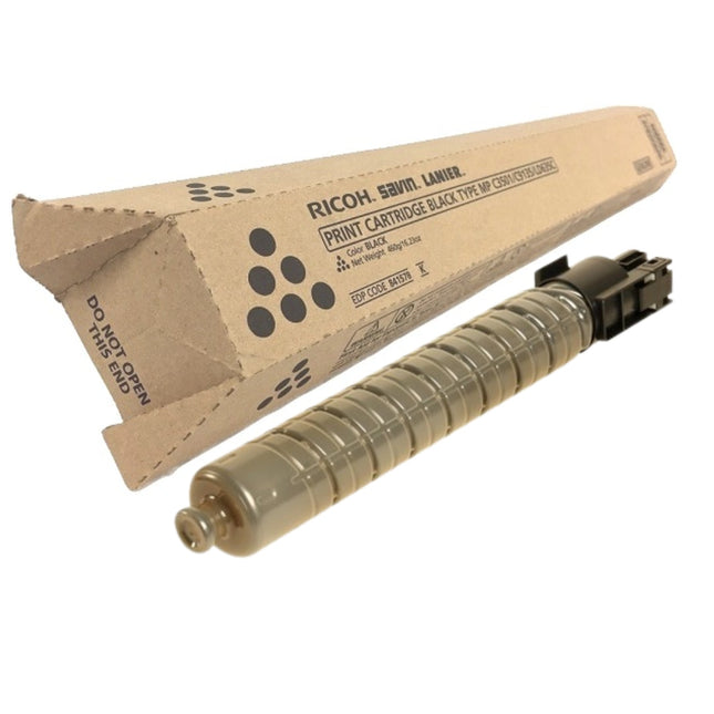 Genuine Ricoh MP C3501/C9135 Standard Yield Black Toner Cartridge, 841578