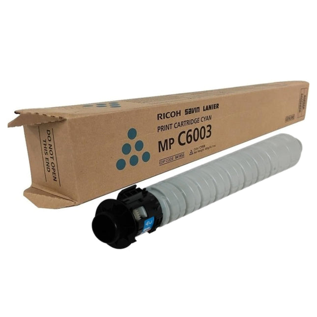 Genuine Ricoh MP C6003 High Yield  Cyan Toner Cartridge, 841852