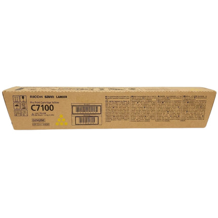 Ricoh C7100 Yellow Toner Cartridge, 828385