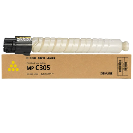 Ricoh MP C305 Yellow Toner Cartridge, 841593