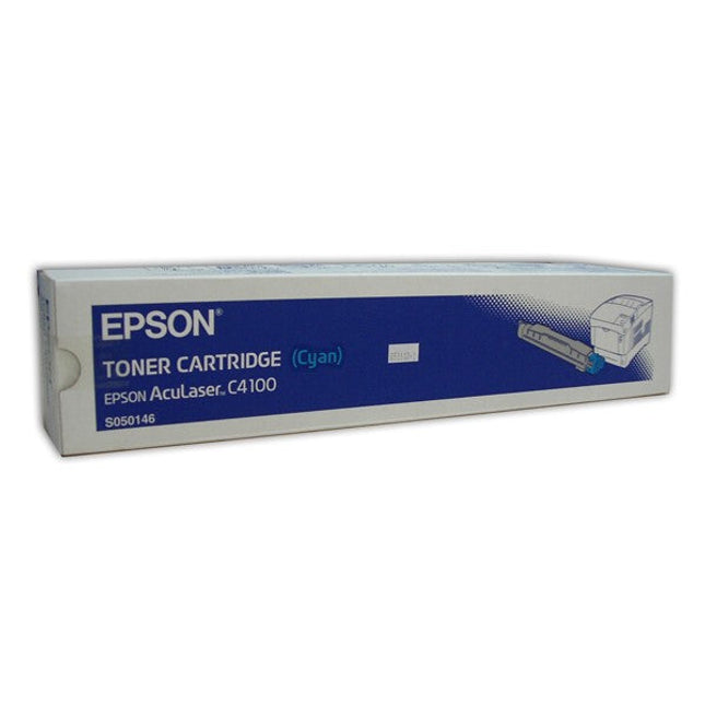 Epson C4100 Cyan Laser Toner Cartridge, S050146