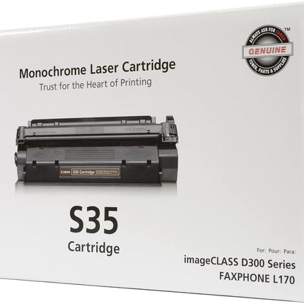 Original Canon S35 High Yield Black Toner Cartridge, 7833A001