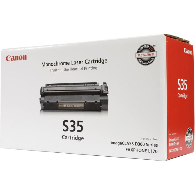 Original Canon S35 High Yield Black Toner Cartridge, 7833A001