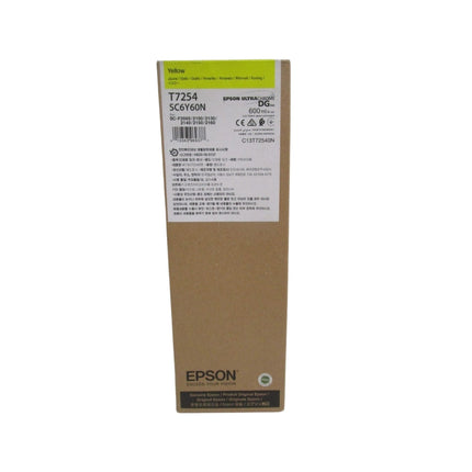 Original Epson T7254  high Yield Yellow Ink Cartridge, SC6Y60N