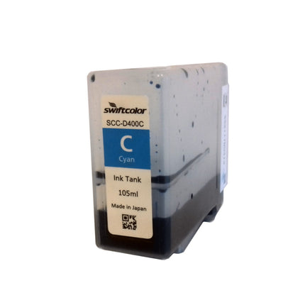 Original SwiftColor SCL-D400C High Yield Cyan Ink Cartridge, SCLD400C