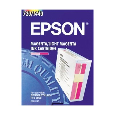 Genuine Epson SO20143 Standard Yield Light Magenta Ink Cartridge, MJIC9LM