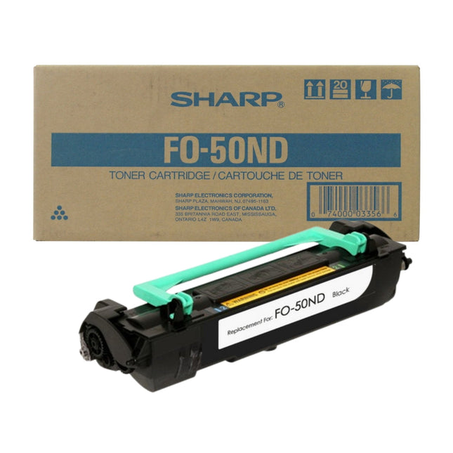 Genuine Sharp F0-50ND Standard Yield Black Toner Cartridge