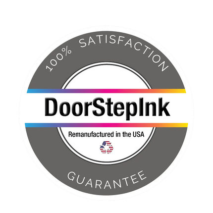 DoorStepInk Brand for Brother LC401XL Cyan High Yield Remanufactured in USA Inkjet Cartridge, LC401XL-C
