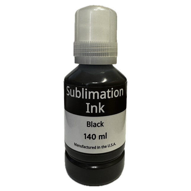 DoorStepInk Brand Replacement for Epson Sublimation Black Ink Bottle Made in the USA