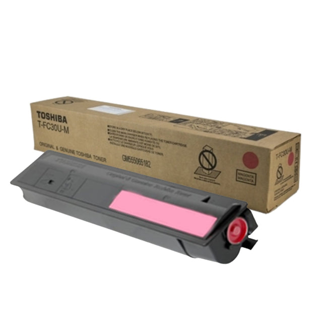 Original Toshiba T-FC-30U-M Standard Yield Magenta Toner Cartridge
