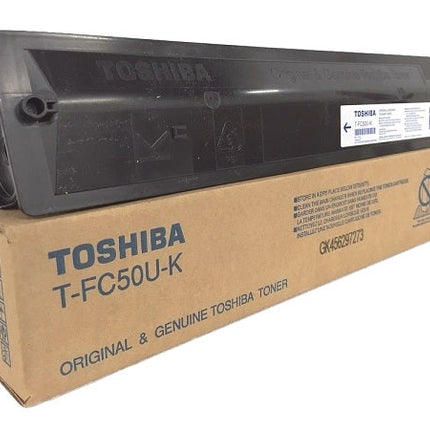 Genuine Toshiba TFC50UK High Yield Black Toner Cartridge,T-FC50U-K