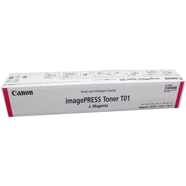 Genuine Canon T01M Standard Yield Magenta Toner Cartridge, 8068B001