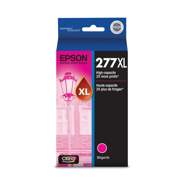 Epson 277XL High-Yield Magenta Inkjet Cartridge, T277XL320-S