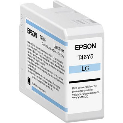 Original Epson T46Y5 Standard Yield Light Cyan Ink Cartridge