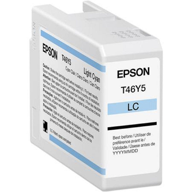 Original Epson T46Y5 Standard Yield Light Cyan Ink Cartridge