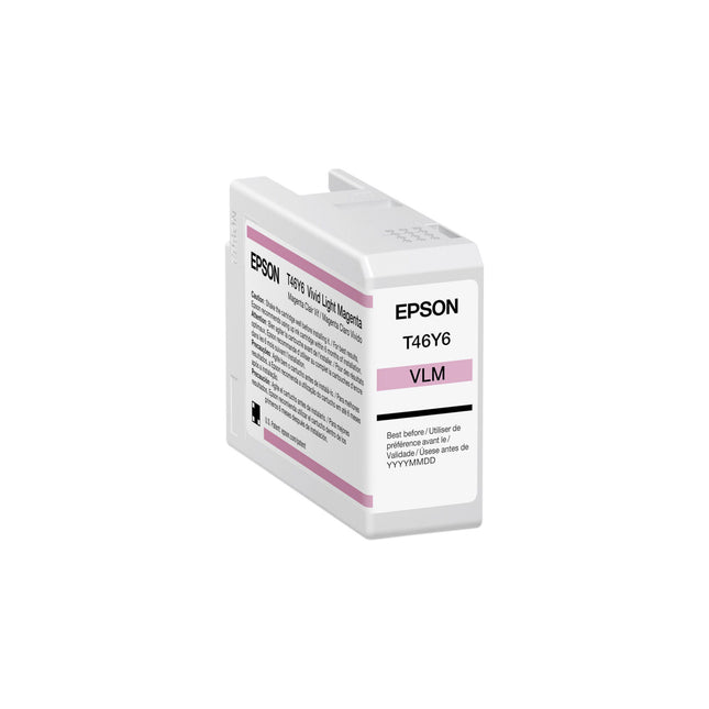 Original Epson T46Y6 Standard Yield Vivid Light Magenta Ink Cartridge