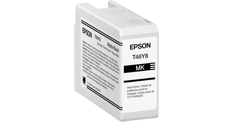 Original Epson T46Y8 Standard Yield Matte Black Ink Cartridge
