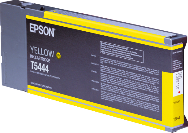 Epson T5444 High-Yield Yellow 220ml Ink Cartridge, T544400