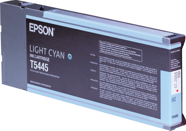 Epson T5445 High-Yield Light Cyan 220ml Ink Cartridge, T544500