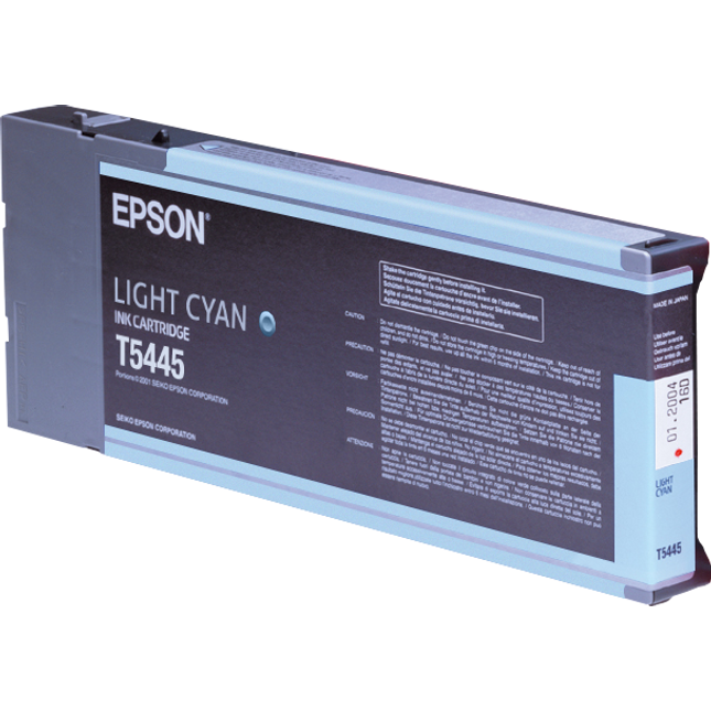 Epson T5445 High-Yield Light Cyan 220ml Ink Cartridge, T544500
